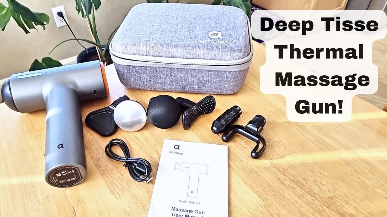 Arboleaf Deep Tissue Thermal Massage Gun!