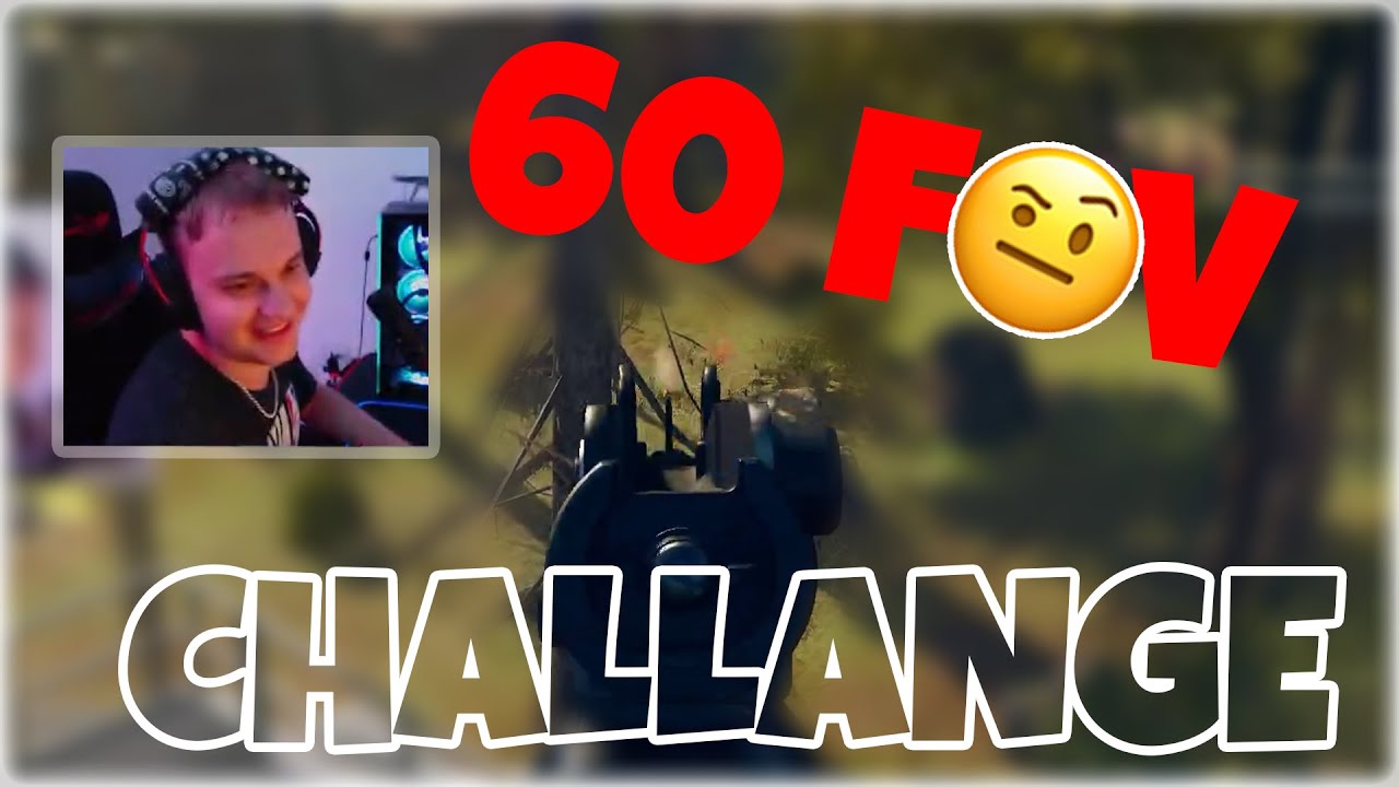 😶 WARZONE 60 FOV WIN CHALLANGE 😮