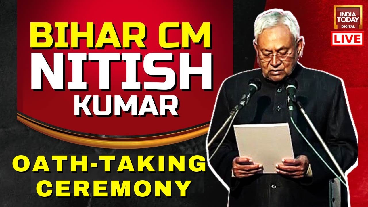 Bihar Politics LIVE: Nitish Kumar Oath Taking Ceremony LIVE | Nitish Kumar LIVE | Rajdeep Sardesai