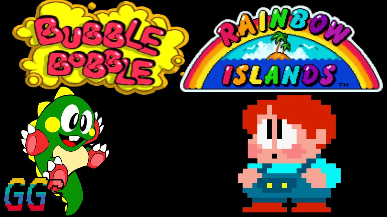 PS1 Bubble Bobble: featuring Rainbow Islands 1996 - No Commentary