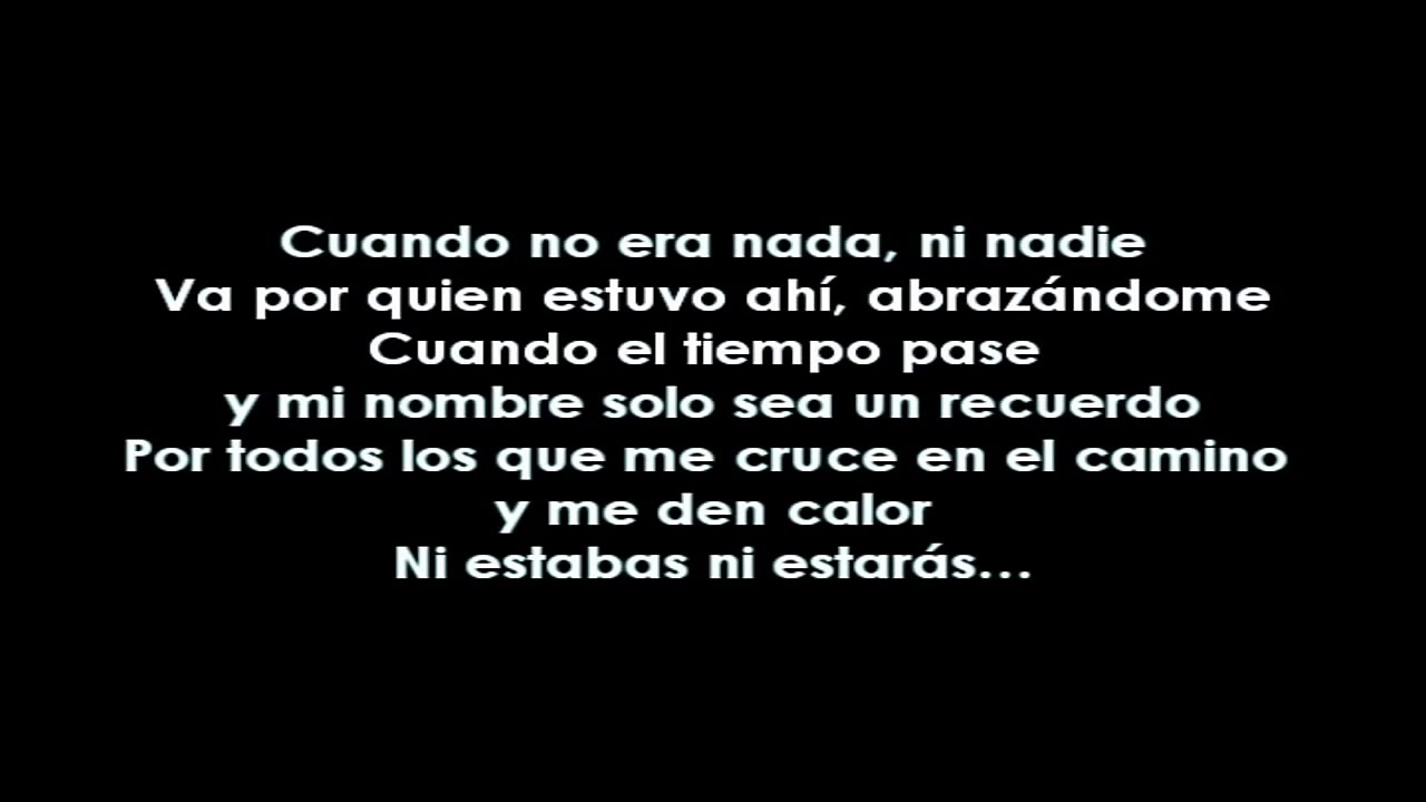 Karaoke ni estabas ni estarás- Nach