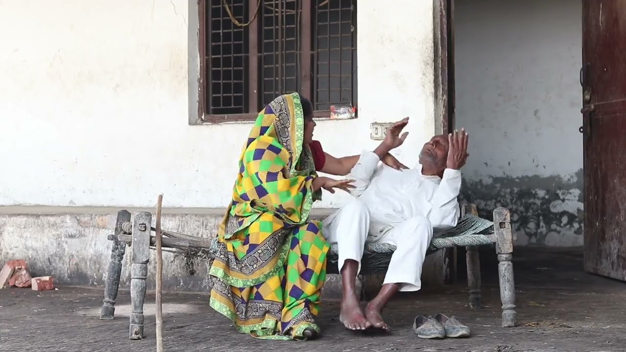 देख लो तोतली बहू का कमाल।Damo Chacha ki comedy। sheetal gola ki comedy ।Damo fufa ki comady 