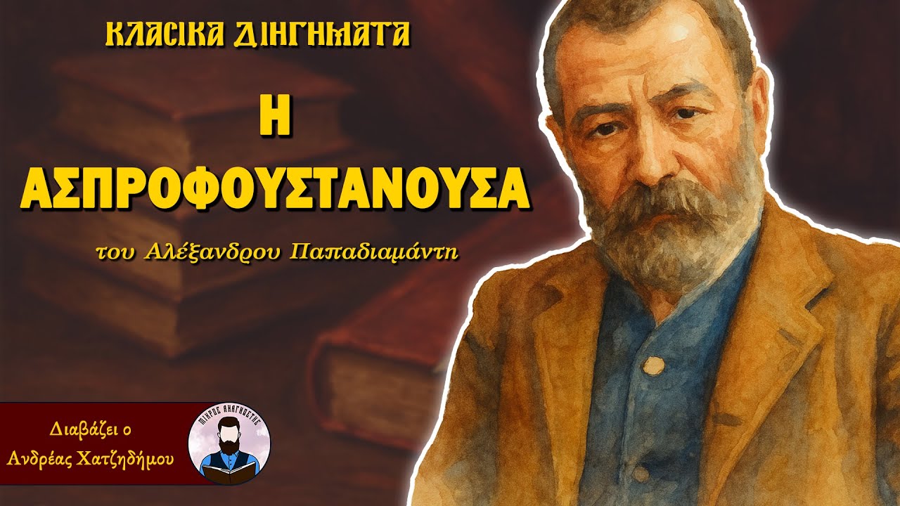 Η Ασπροφουστανούσα - Αλέξανδρος Παπαδιαμάντης | Ο Ανδρέας Διαβάζει Κλασικά Διηγήματα