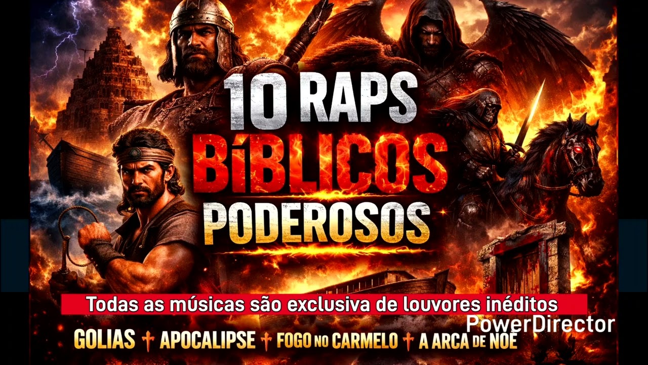 Arca e ApocalipseCOLETÂNEA RAP CRISTÃO PESADO 🔥 10 Histórias da Bíblia em Rima