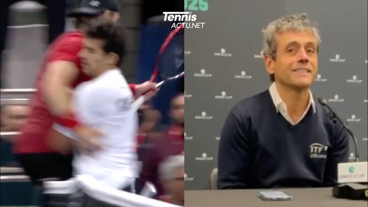 Davis Cup 2025 - Carlos Ramos, the referee : 