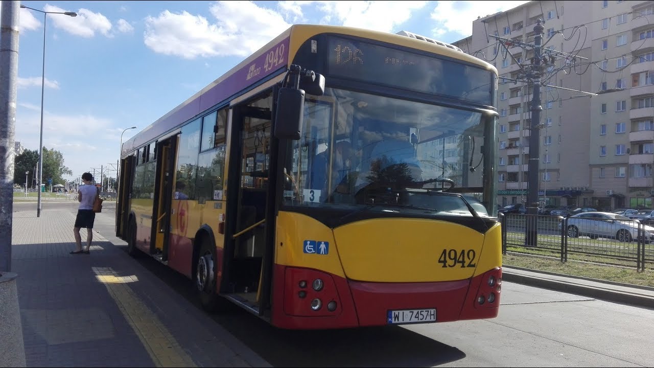 Jelcz M121I/4 #4942 MZA Warszawa (linia 126)