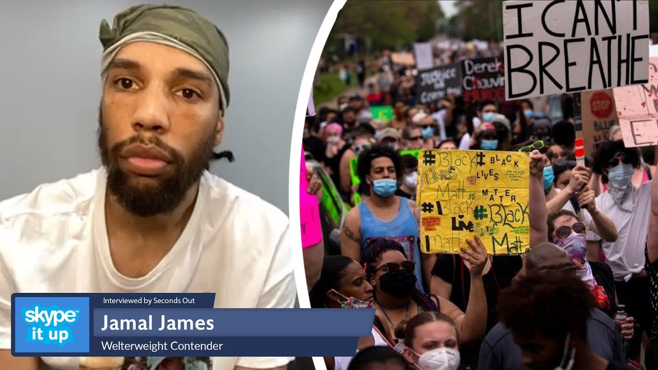 George Floyd 'UNJUSTIFIABLE MURDER' - Jamal James, FROM MINNEAPOLIS, on protests & his food drive