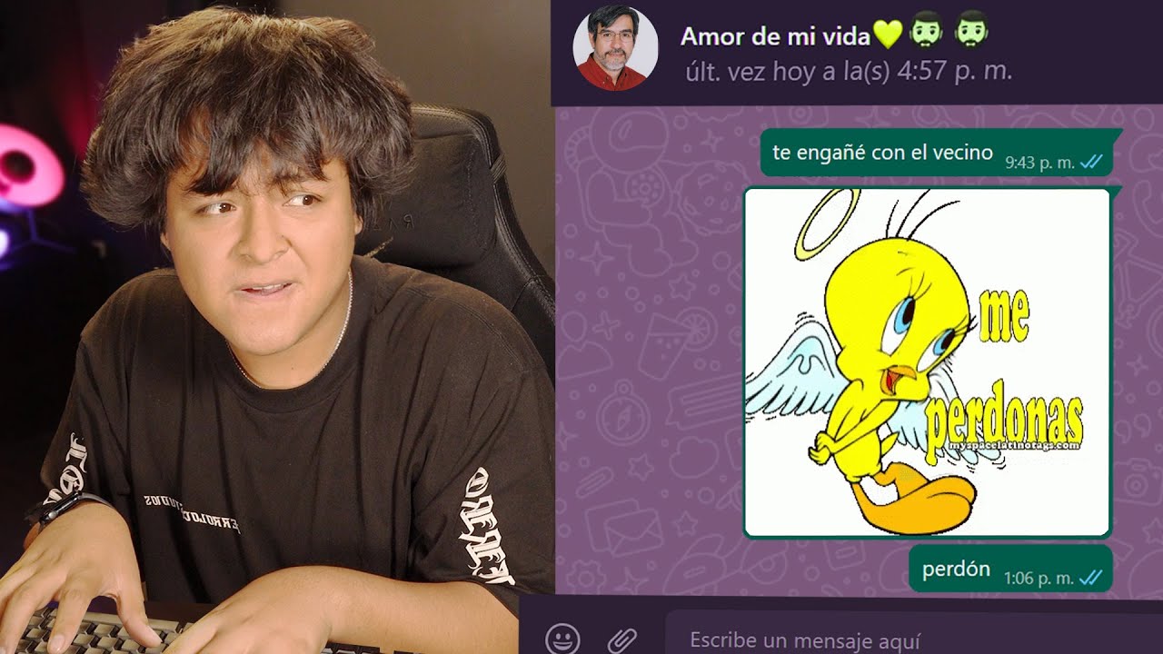 me meto al whatsapp de sus mamás 💀