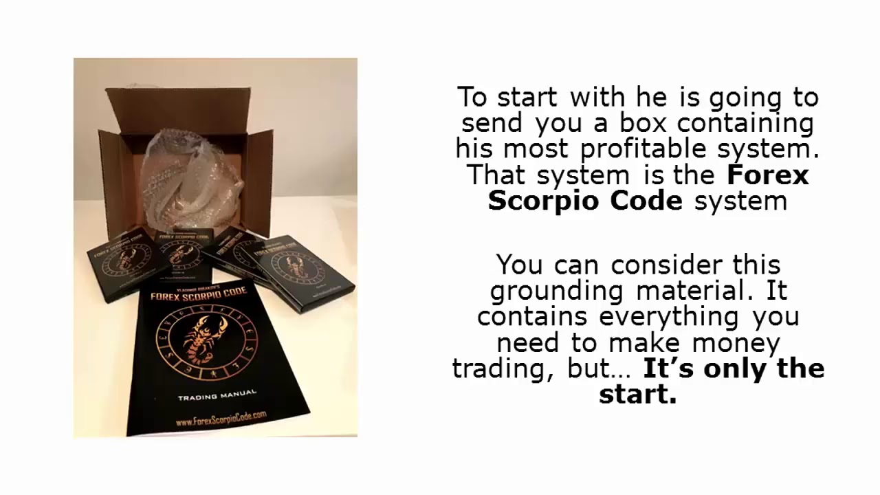 Forex Scorpio Code Overview Video