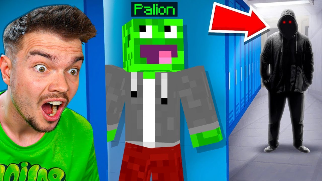 PRZEŚLADOWCA ŚLEDZIŁ NAS w SZKOLE w Minecraft! 😭