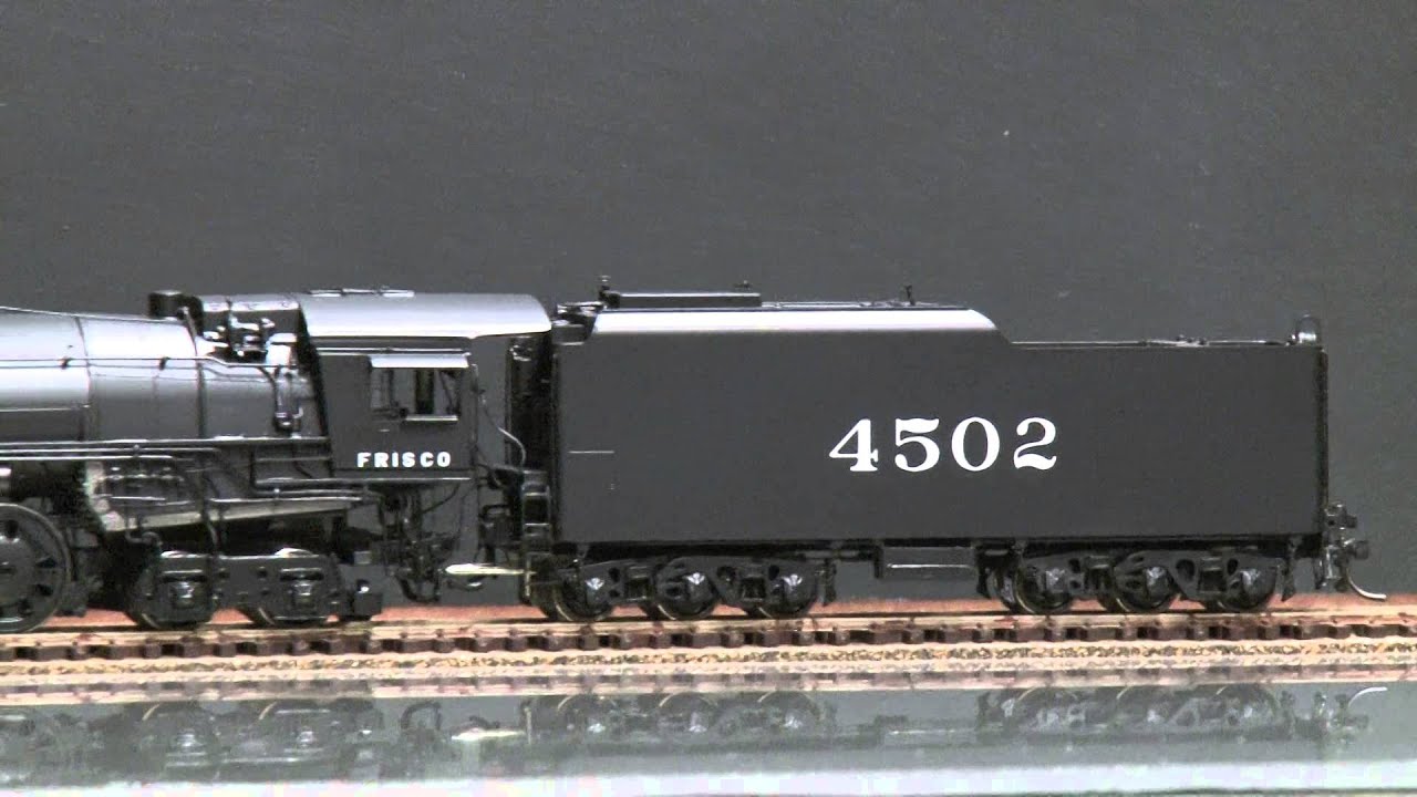 047340-HO GPM Glacier Park - Frisco 4-8-4 #4502 - Hungerford Paint Scheme - OIL