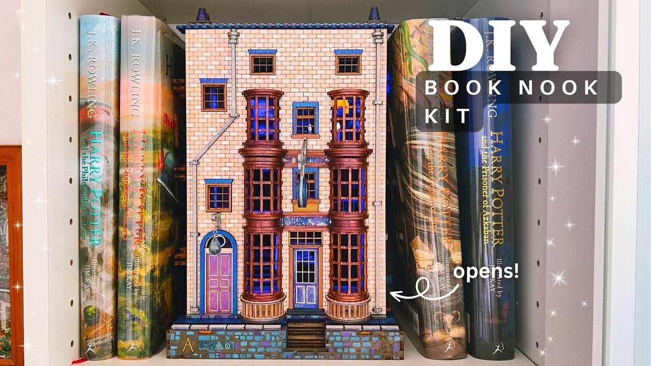 A Book Nook of Raindrops and Starlight 💧✨ | A DIY Book Nook Kit by Anavrin