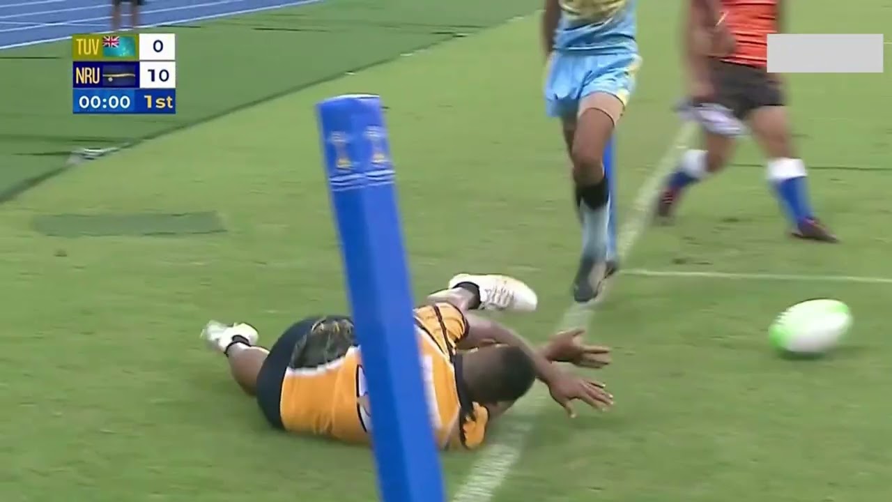Tuvalu vs Nauru ▷ 2023 Pacific Games 7s (Highlights) 9th - 12th Semi final
