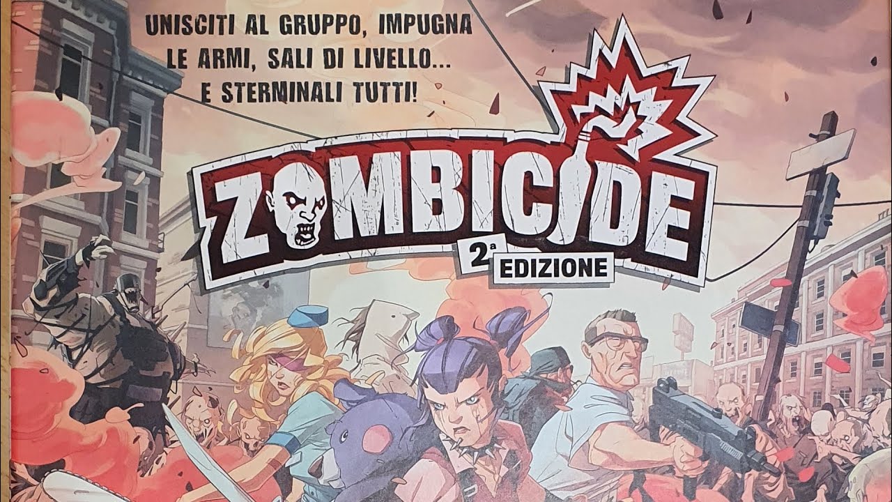 ZOMBICIDE 2a edizione tutorial/gameplay seconda parte.
