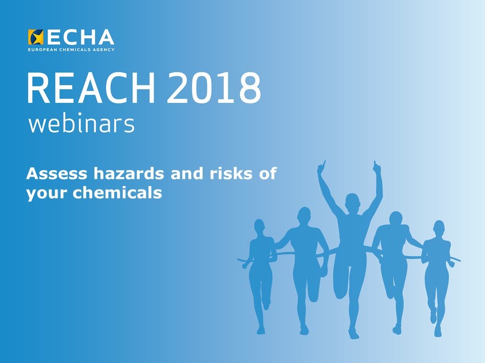 REACH 2018: Assess hazards and risks of your chemicals
