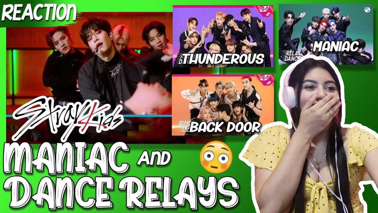 Stray Kids  'Maniac' #MTVFreshOut + Dance Relays | I.N. needs to STOP! 😳