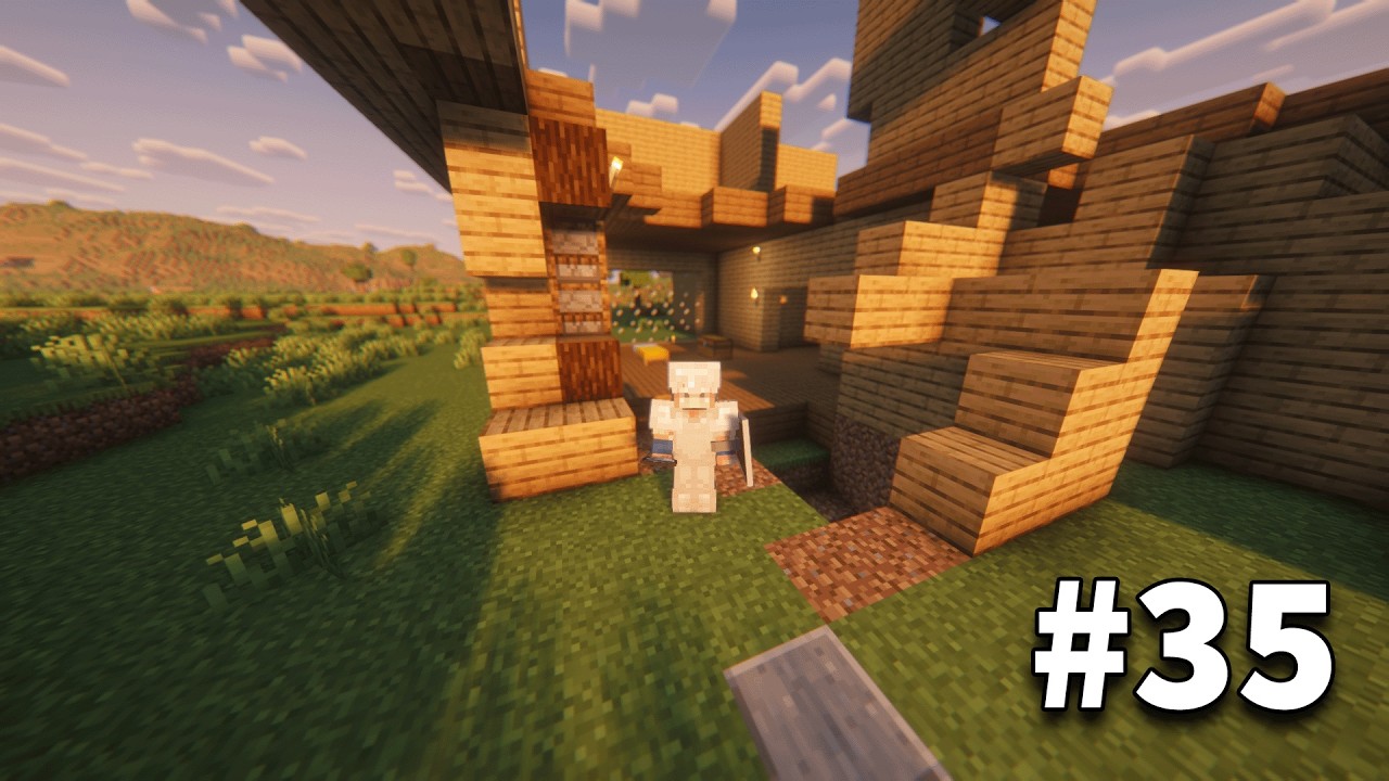 MI CASA TIO! | MUNDO MINECRAFT EP. 35 | Minecraft Survival