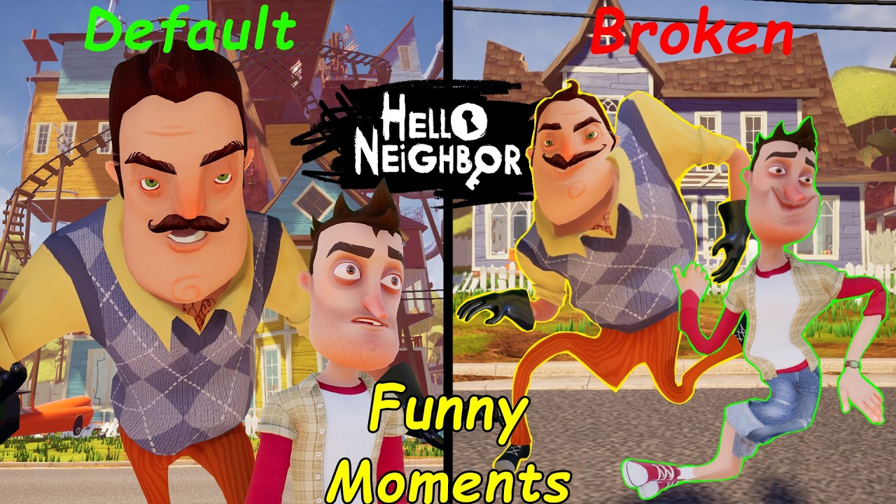 Hello Neighbor Funny Moments#18