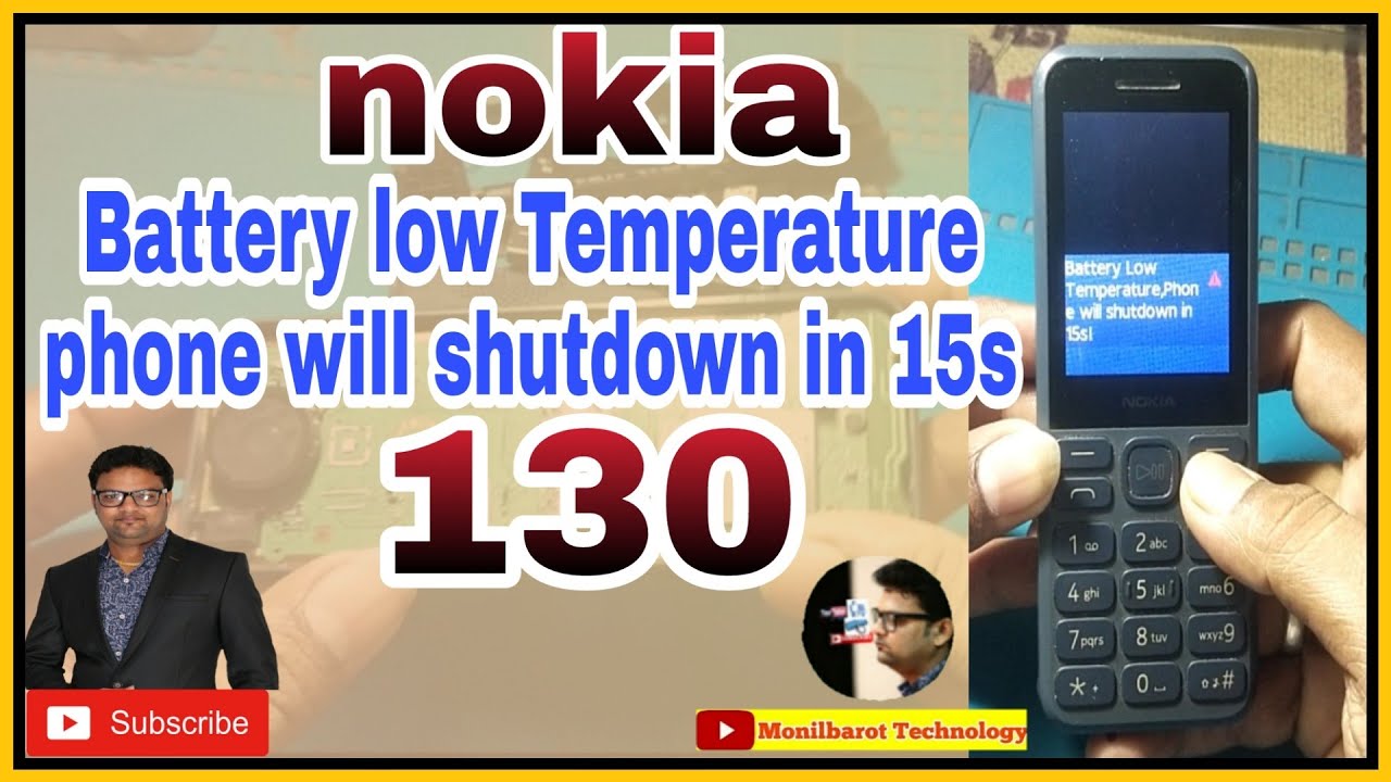 nokia 130 temperature too low phone will in 15s l nokia ta 1575 temperature too low solution