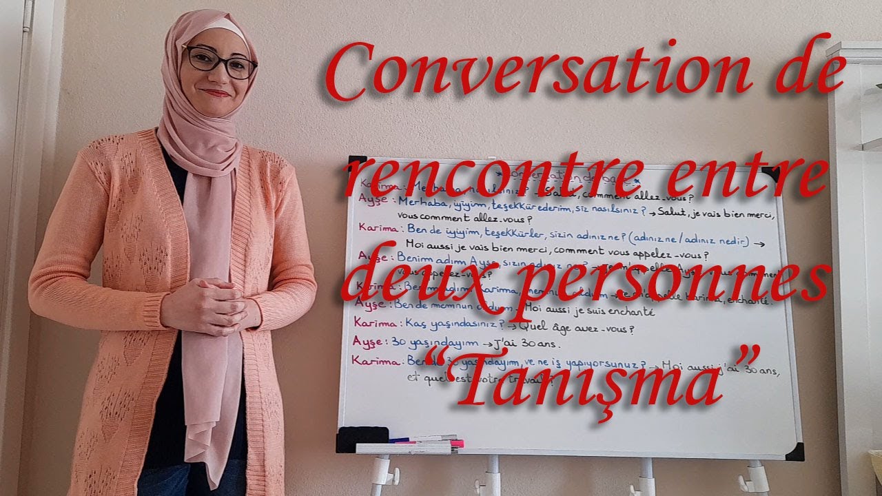 Leçon N38:  Conversation de rencontre entre deux personnes 