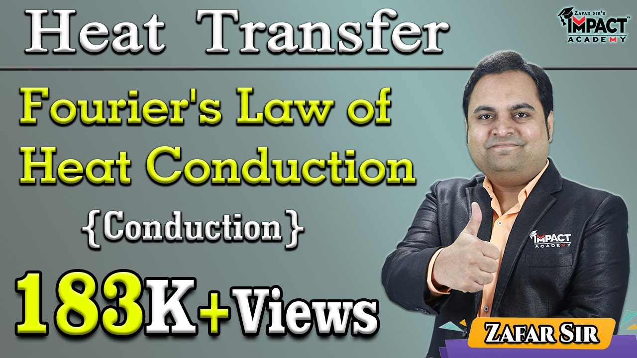 Fourier's Law of Heat Conduction | Conduction | Heat Transfer #engineering #gateexam #gateexam2025