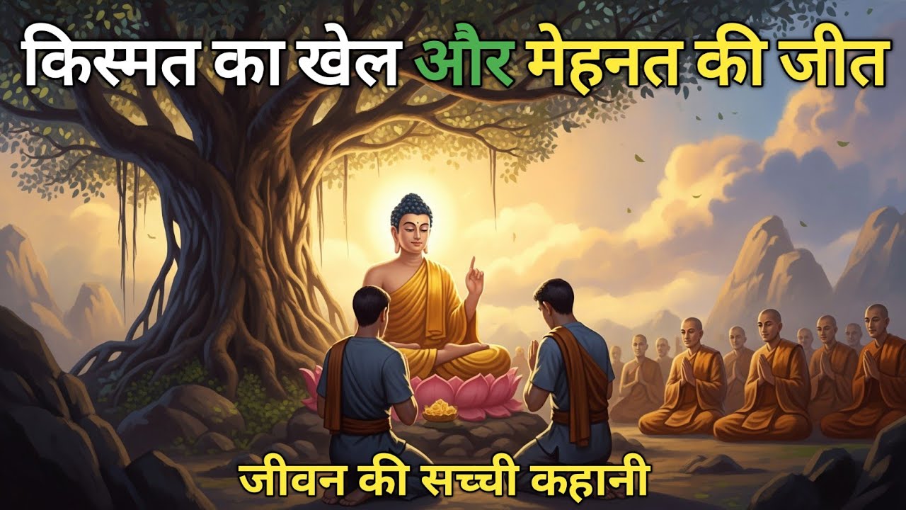 किस्मत का खेल और मेहनत की जीत | गौतम बुद्ध की प्रेरणादायक कथा | Motivational Story Hindi Inspire 