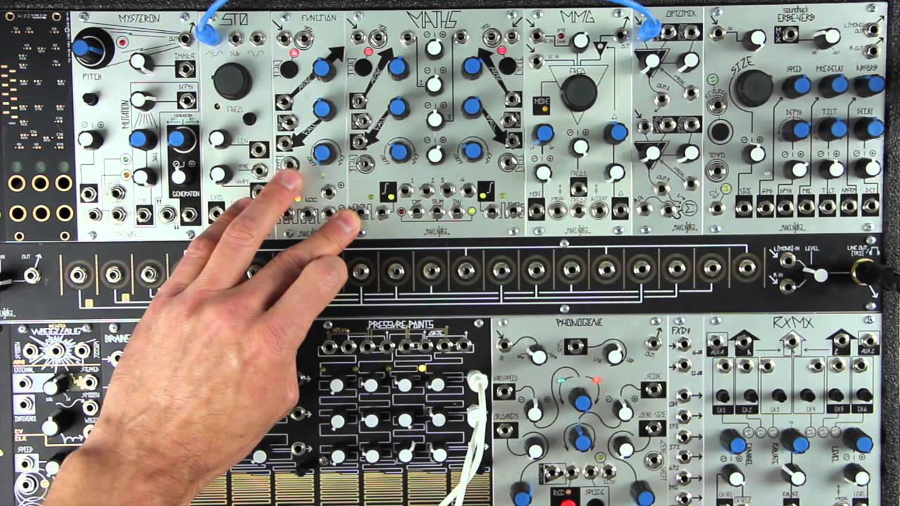 Modularbeats: Bass Drum using STO & Optomix