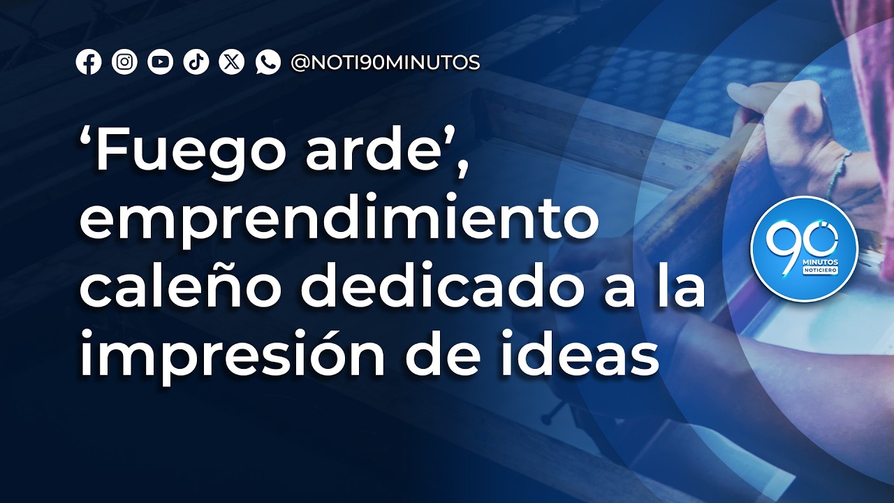 ‘Fuego arde’, emprendimiento caleño dedicado a la impresión de ideas a través de la serigrafía