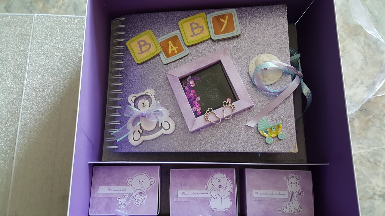 PRESENTATION ALBUM NAISSANCE DE MON PETIT FILS