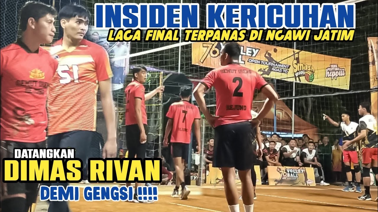 GEGER !! Rivan Nurmulki tarkam terbaru 2023 bersama Dimas Saputra di laga Derbi panas Ngawi Jatim
