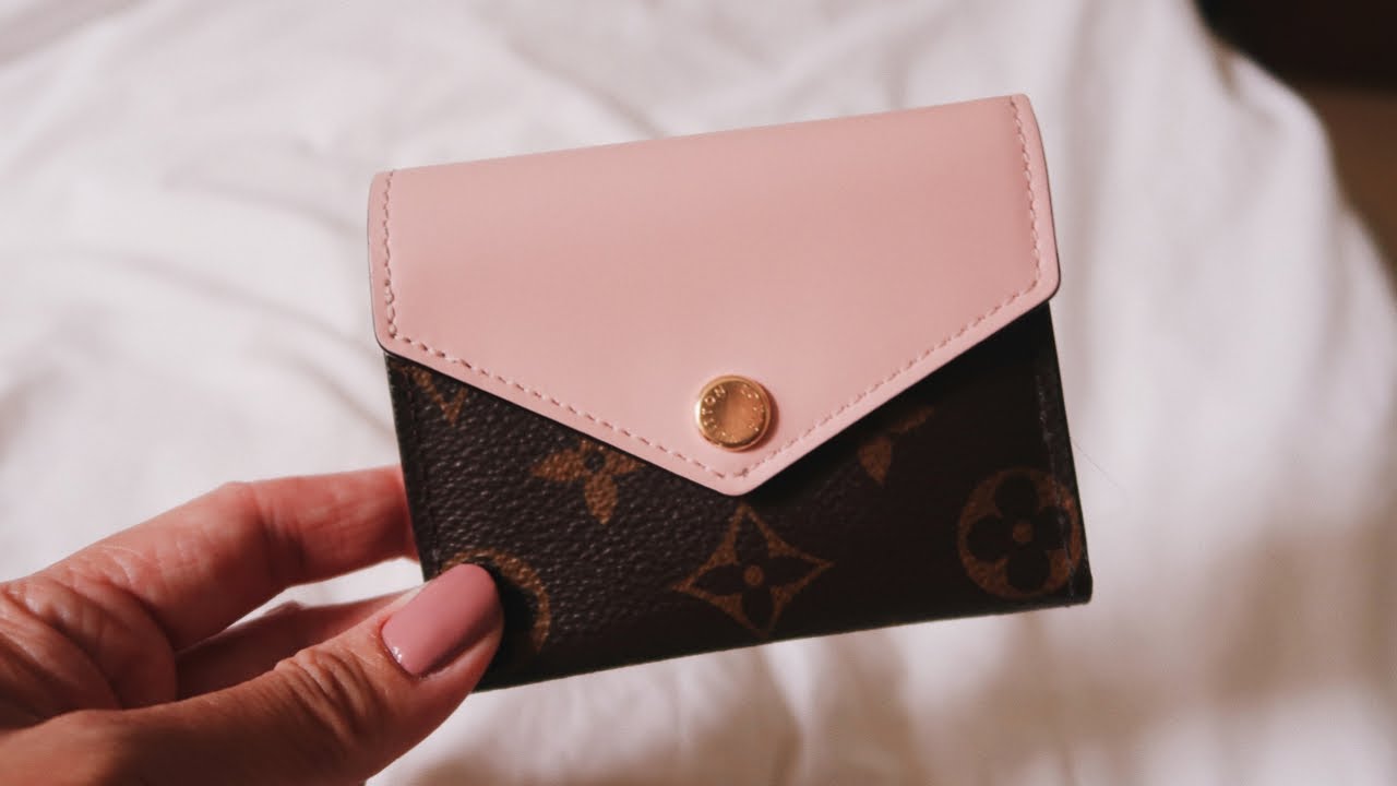 Обновление кошелька Louis Vuitton Zoe (Rose Ballerine) за 2 года | Износ