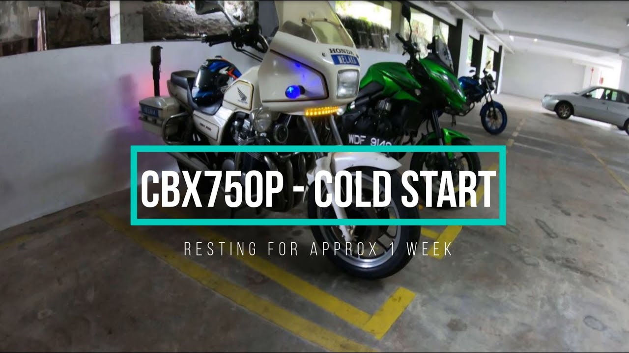CBX 750P - Cold Start