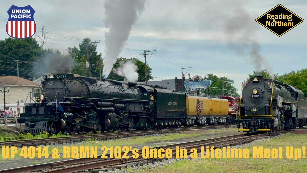 UP 4014 & RBMN 2102&rsquo;s Once in a Lifetime Meet Up! 