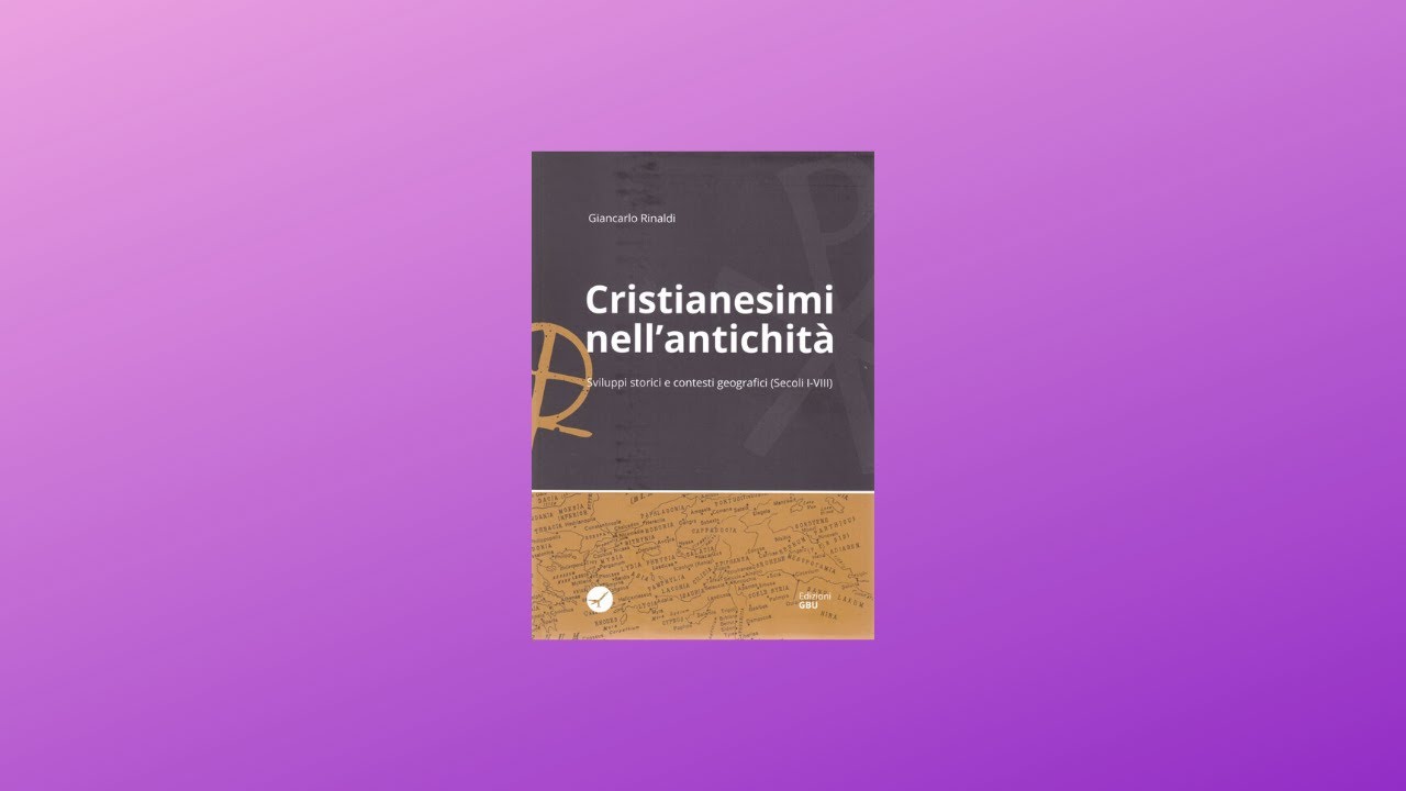 G. Rinaldi, Storia del cristianesimo 04: L'età di Gesù e i vangeli
