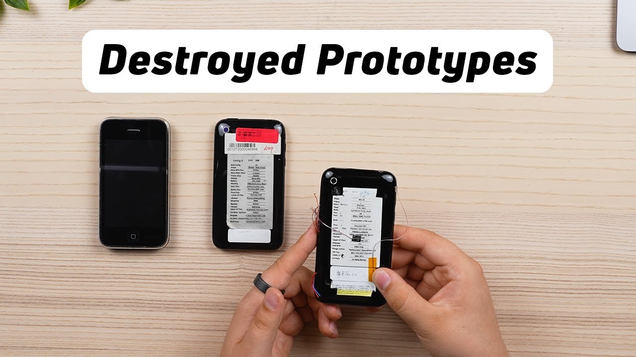 Destroyed Rare 3G Prototypes