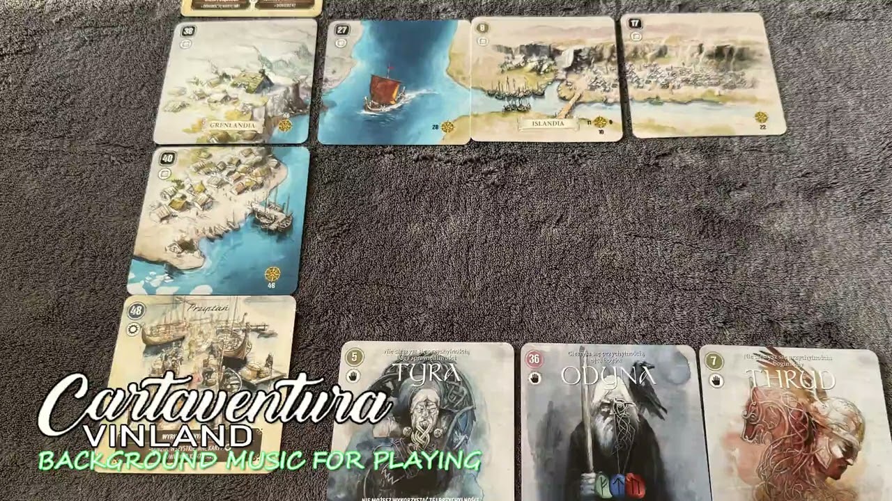 CARTAVENTURA VINLAND Board Game Background Mix | MUSIC & AMBIENCE for playing