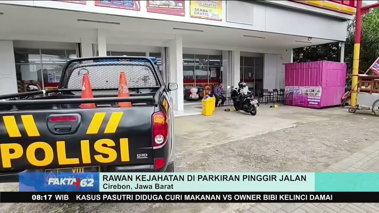 Begal Motor Menyamar Jadi Tukang Parkir