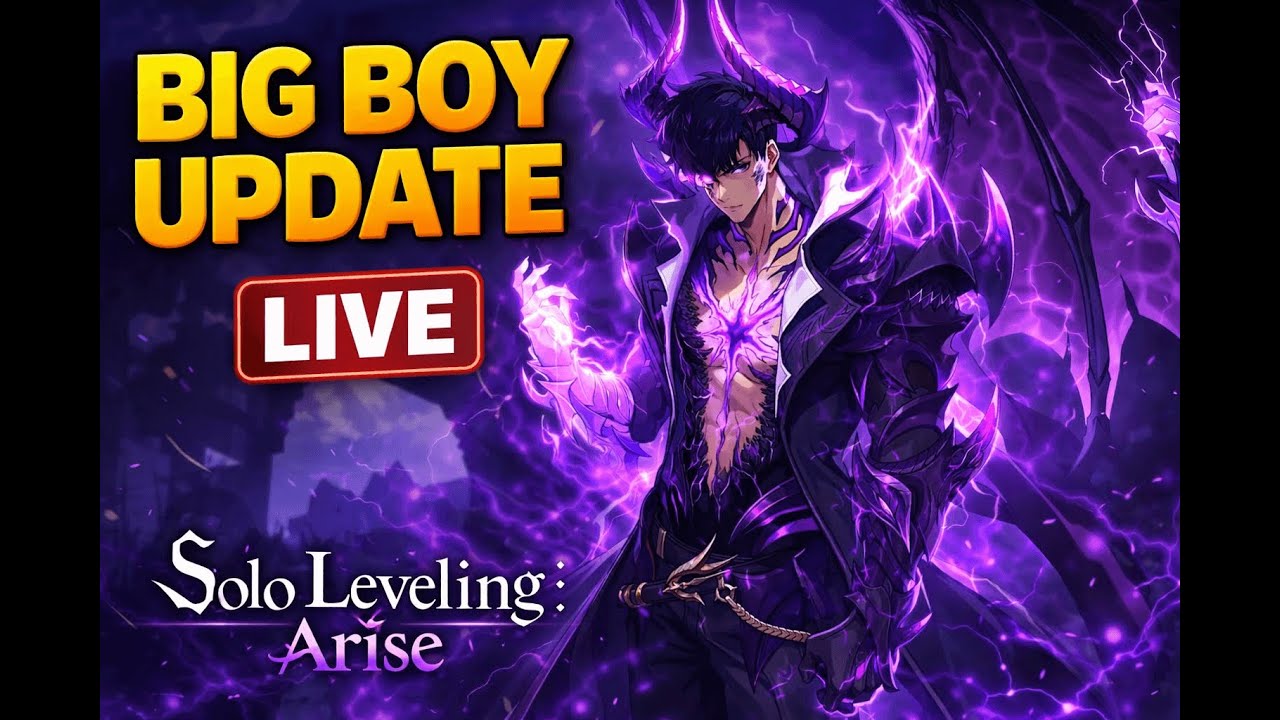 BIG BOY UPDATE LIVE [Solo Leveling: Arise]
