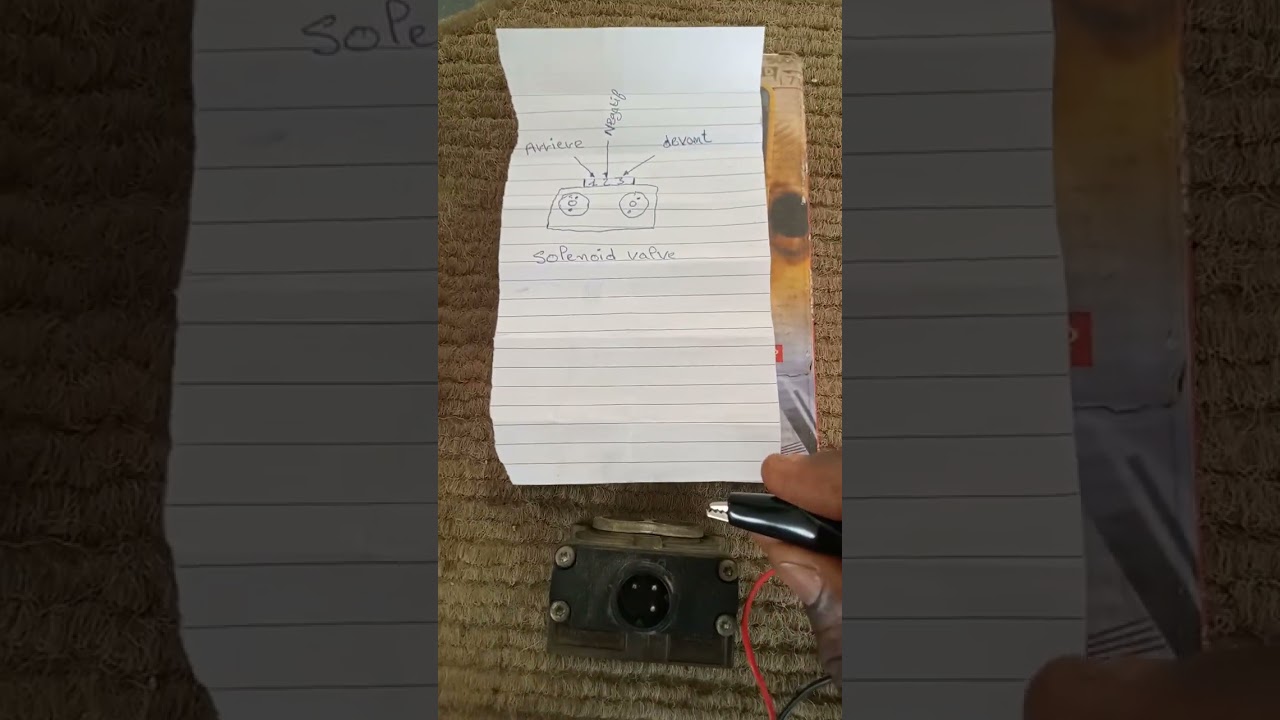 comment tester le solenoid valve du levier Mercedes  Actros