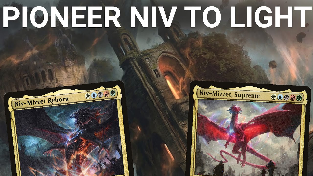 NIV-ING LARGE! Pioneer 5-Color Niv to Light Yorion. Bring to Light Control toolbox w Niv Mizzet. MTG