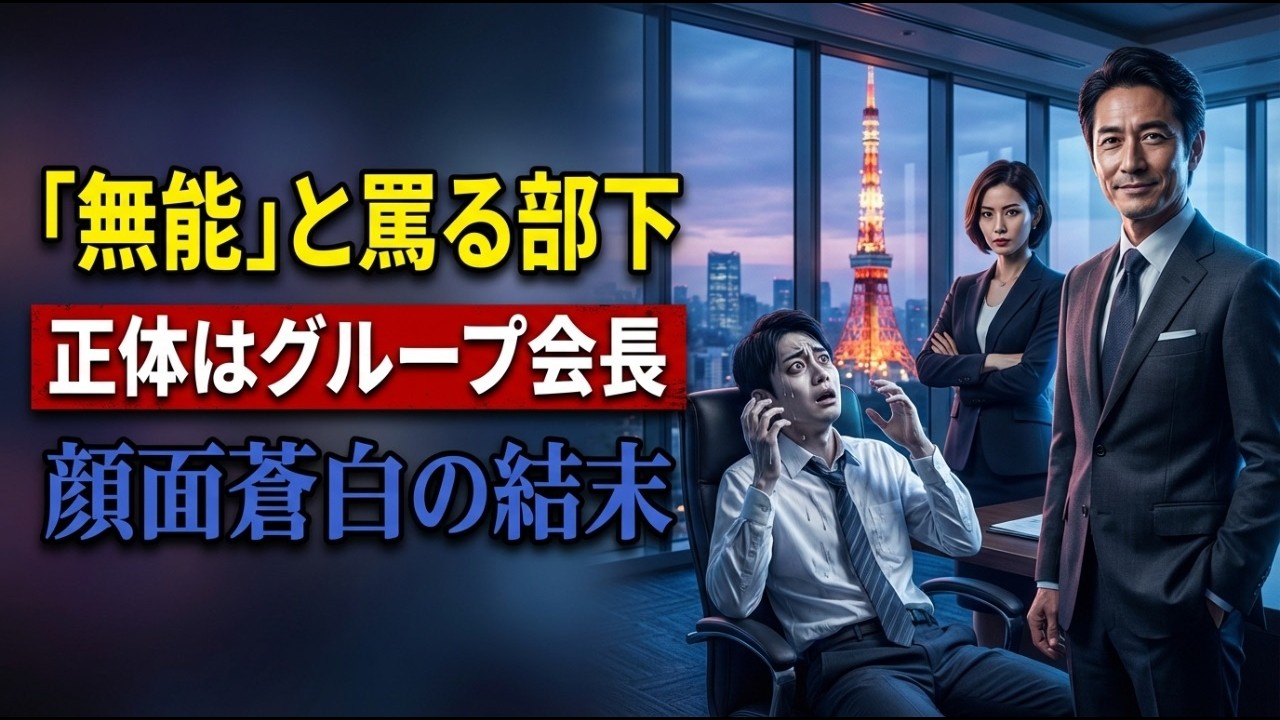 【スカッと】8年ぶりに帰国した俺を「無能なパシリ」と罵倒する部下「500億の商談にゴミはいらないｗ」→美人社長の妻が現れ「彼はグループ会長です」→部下の人生が終了…