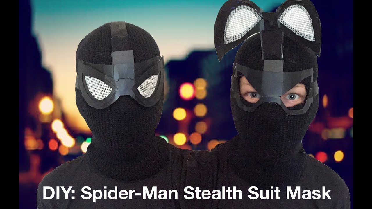 DIY: Spider-Man Stealth Suit Mask!