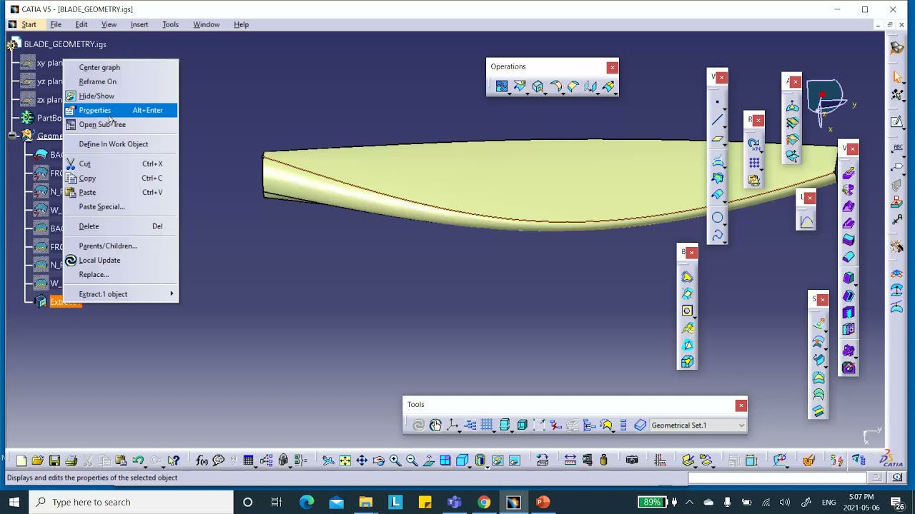 Composites Catia v5 6R2018,  