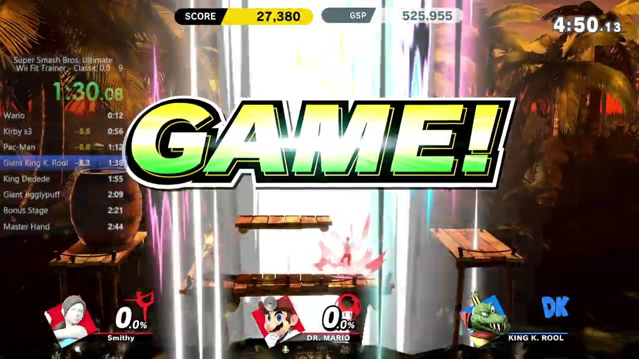 Wii Fit Trainer 2:35.550 Switch 2 Classic Mode 0.0