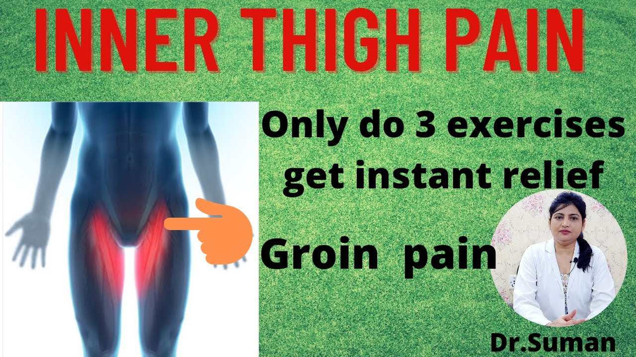 Inner thigh muscles pain||groin pain exercises ||femoral nerve pain streches in hindi ||Dr.Suman