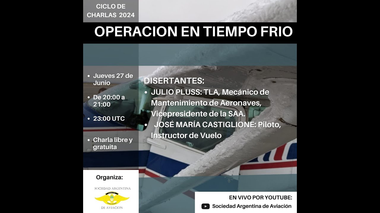 OPERACIÓN EN TIEMPO FRIO.