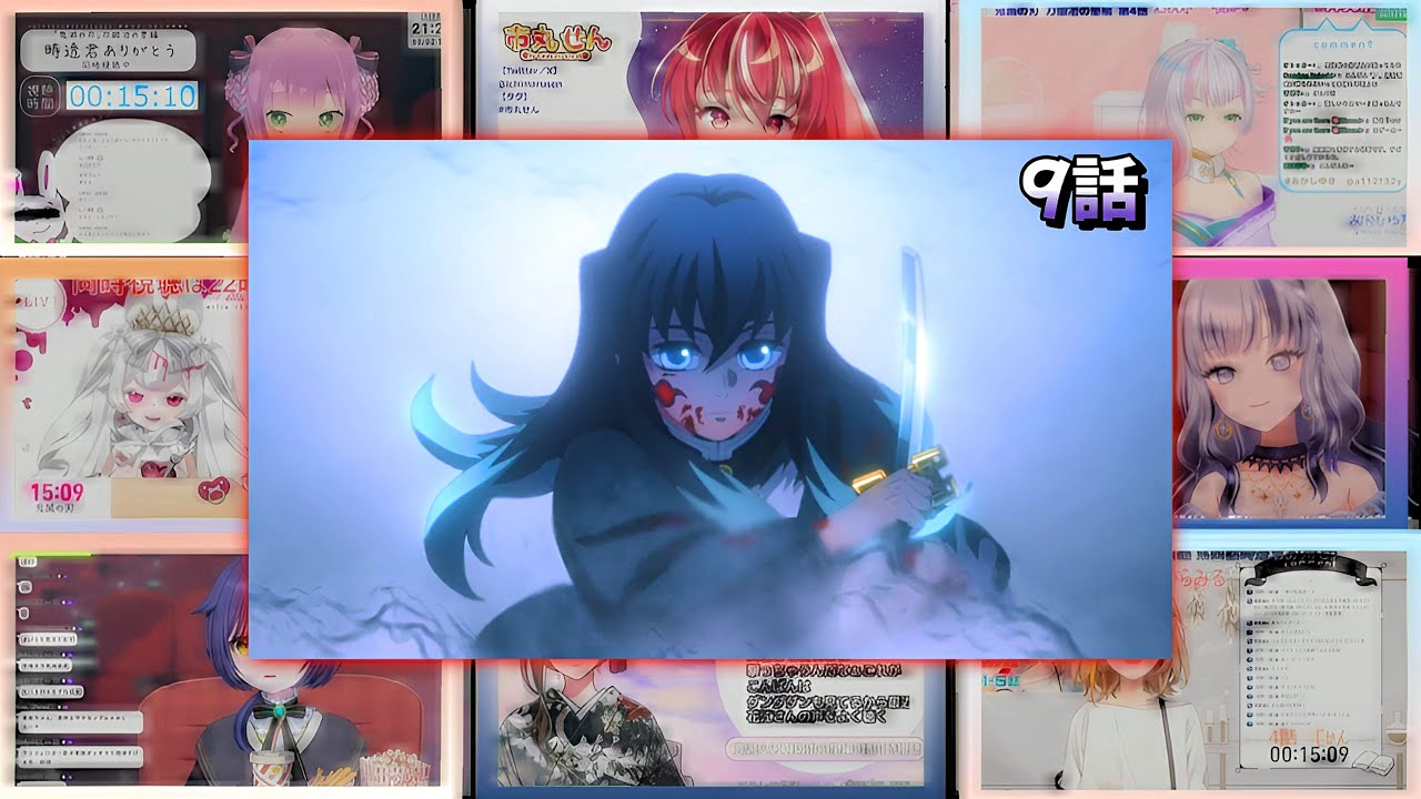 鬼滅の刃 刀鍛冶の里編 9話   | Kimetsu no Yaiba S3 Episode 9 Vtuber 反応集