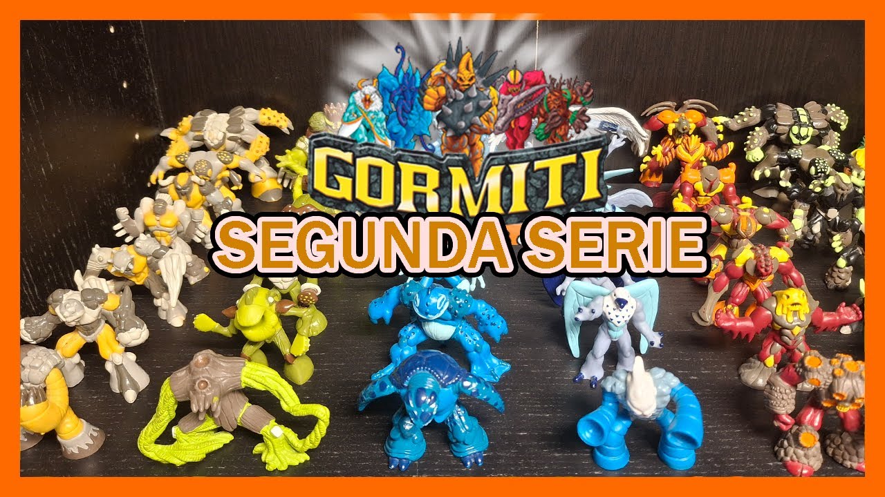 La SEGUNDA SERIE principal de GORMITI | Mi colección