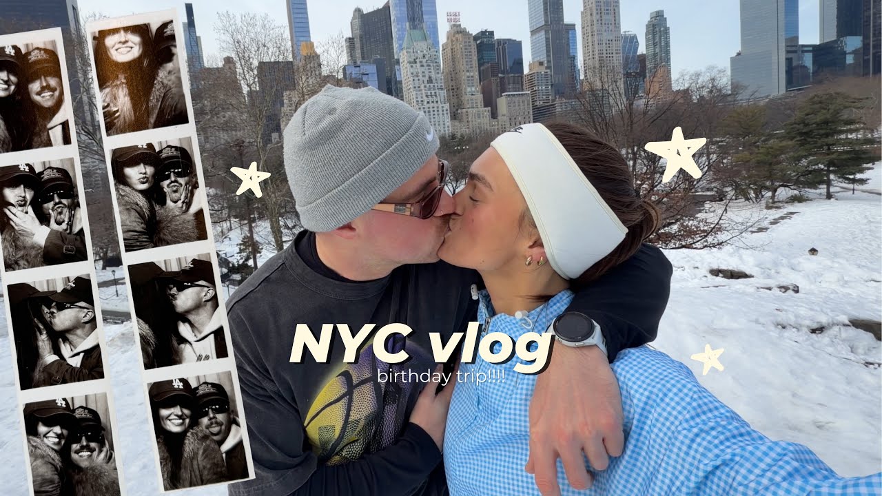 NEW YORK VLOG & MY 27th BIRTHDAY!! 