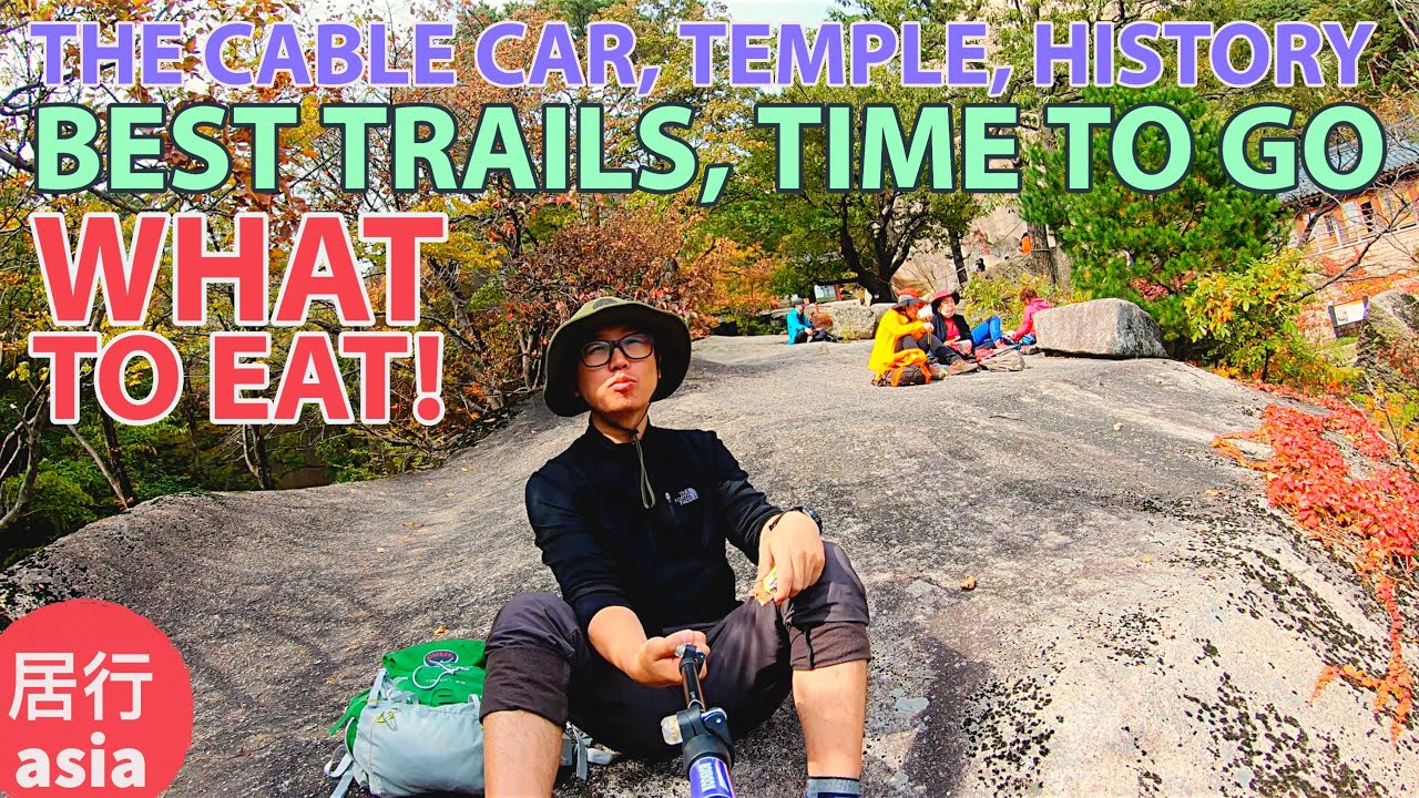 Seoraksan Trail, Cable Car, Temple Guide & Walkthrough in Autumn